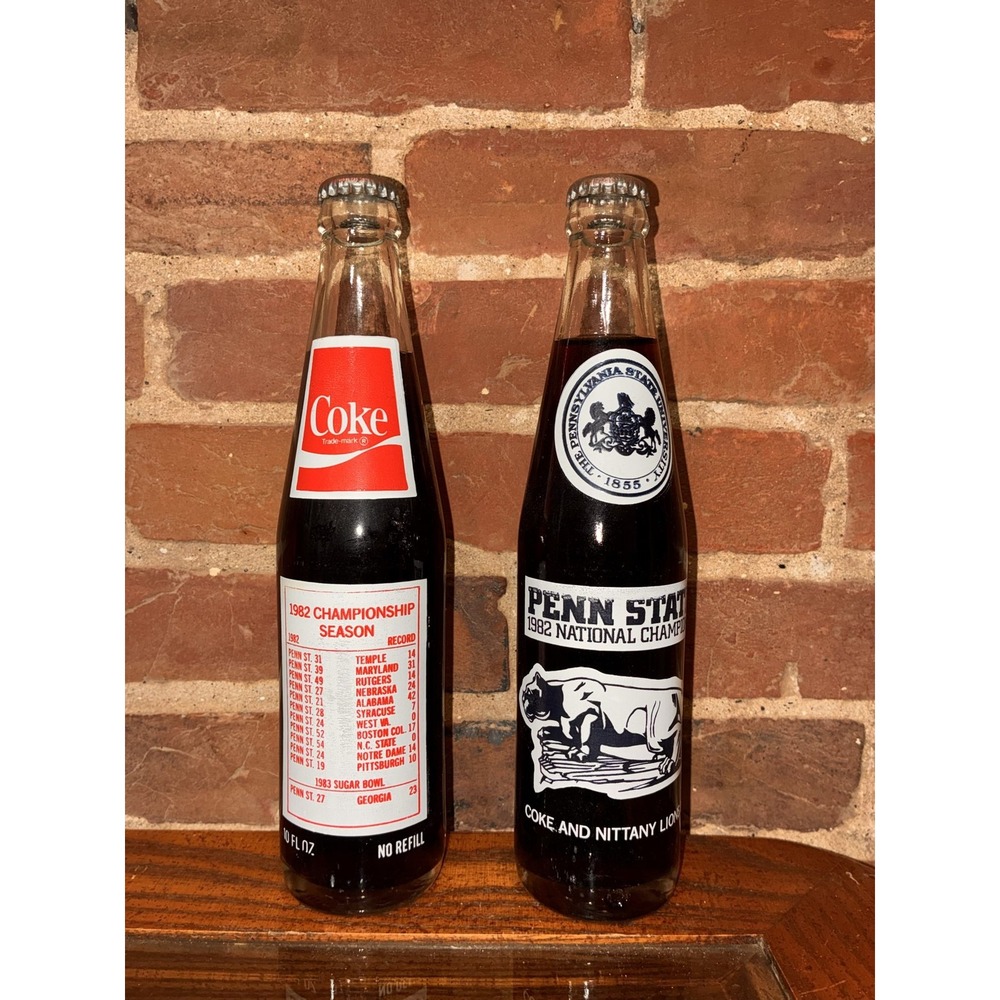 1982 Penn St. Nat'l‎ Champ Coke Bottle